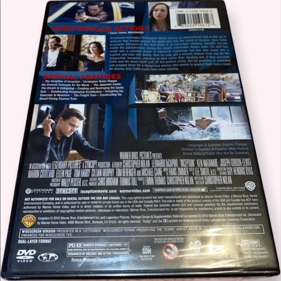 Inception - DVD - NWT - Picture 2 of 3